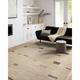 Loloi II Bowery BOW-02 Slate / Taupe Geometric Area Rug 5 -5 x 7 -6