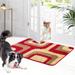 Vennocci F45 Polypropylene Entryway Rug Indoor Door Mat Non Slip Washable 47 x 32