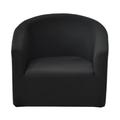 Stretch Sofa Slipcover Couch Cover Backrest Cushion Covers Furniture for Single Sofa Loveseat Black