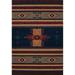 7 ft. 10 in. x 10 ft. 6 in. Manhattan Phoenix Oversize Rug Navy