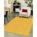 Agro Richer Yellow Dye Rectangle Jute Area Rugs for Living Carpet for Kitchen outdoor & Indoor (5x10 Feet)