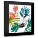 Goldberger Jennifer 19x24 Black Modern Framed Museum Art Print Titled - Tropical Composition I