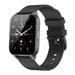 Yamay YM021 Smart Watch for Android Samsung iPhone Fitness Tracker Watches with Heart Rate Monitor Square Touch Screen Waterproof Smart Watches for Women Men Black