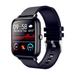 Wireless 2021 Women Men Smart Watch Heart Rate Fitness Tracker Bracelet BT Call Waterproof Sport Smartwatch For Android IOS (Black)