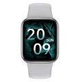 Wireless 2022 Original IWO I12 Men Smart Watch Blood Presure Women s Watches Fitness Bracelet pk HW12 HW16 for Android ios (Sliver)