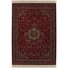 Couristan Kashimar All Over Center Medallion Wool Area Rug 4 6 x 6 9 Antique Red