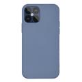 Naierhg Anti-Drop Solid Color TPU Mobile Phone Protective Cover for iPhone12 PRO MAX Grey for iPhone 12 Pro