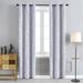 CUH Blackout Thick Solid UV Protection Drapes Modern Living Room Thermal Insulated Curtains Grommet Energy Efficient Window Curtain Light Purple 52 x 72 inch
