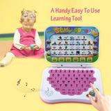 Baby Kids Children Bilingual Educational Learning Study Toy Laptop Computer Game Learning Laptop Educational Laptop Kids Laptop