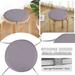 Pgeraug Cushion Round Garden Chair Pads Seat Cushion For Outdoor Bistros Stool Patio Dining Room Four Ropes Cushion Grey