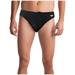 Men s Speedo 7300165 Solar 1 Inch Swim Brief (Black 36 Waist)