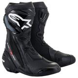 Alpinestars Supertech R Mens Motorcycle Boots-Black-44