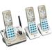 VTech - AT DL72319 DECT 6.0 Expandable Cordless Phone System with Digital Answering System - White/Champagne