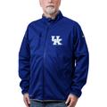 Men's Franchise Club Royal Kentucky Wildcats Softshell Full-Zip Jacket