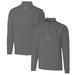 Men's Cutter & Buck Steel Stephen F Austin Lumberjacks Traverse Stretch Quarter Zip-Pullover Top