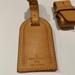 Louis Vuitton Accessories | Louis Vuitton Luggage Tag & Belt / E46 | Color: Tan | Size: Os