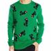 Disney Sweaters | Disney Christmas Santa Mickey Sweater Green | Color: Green/Red | Size: S