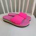 J. Crew Shoes | J. Crew Pink Platform Slides 6 | Color: Pink | Size: 6