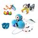 Wonder Workshop Dash Robot Wonder Pack – Coding Robot Educational Bundle for Kids 6+ – Free STEM Apps with Instructional Videos - Launcher toy, Sketch Kit drawing, Gripper Building