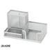 SR-HOME Desk Organizer Metal in Gray | 3.7 H x 8 W x 4.1 D in | Wayfair SR-HOMEec67a66