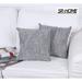 SR-HOME 2 Pack Decorative Pillow Covers Fall Linen Throw Pillow Covers Home Decorative Square Couch Pillowcase | 18 H x 18 W in | Wayfair