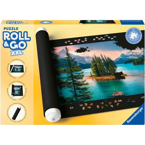 Puzzleunterlage RAVENSBURGER ""Roll your Puzzle XXL"" Puzzleorganizer schwarz Kinder Made in Europe; FSC - schützt Wald weltweit