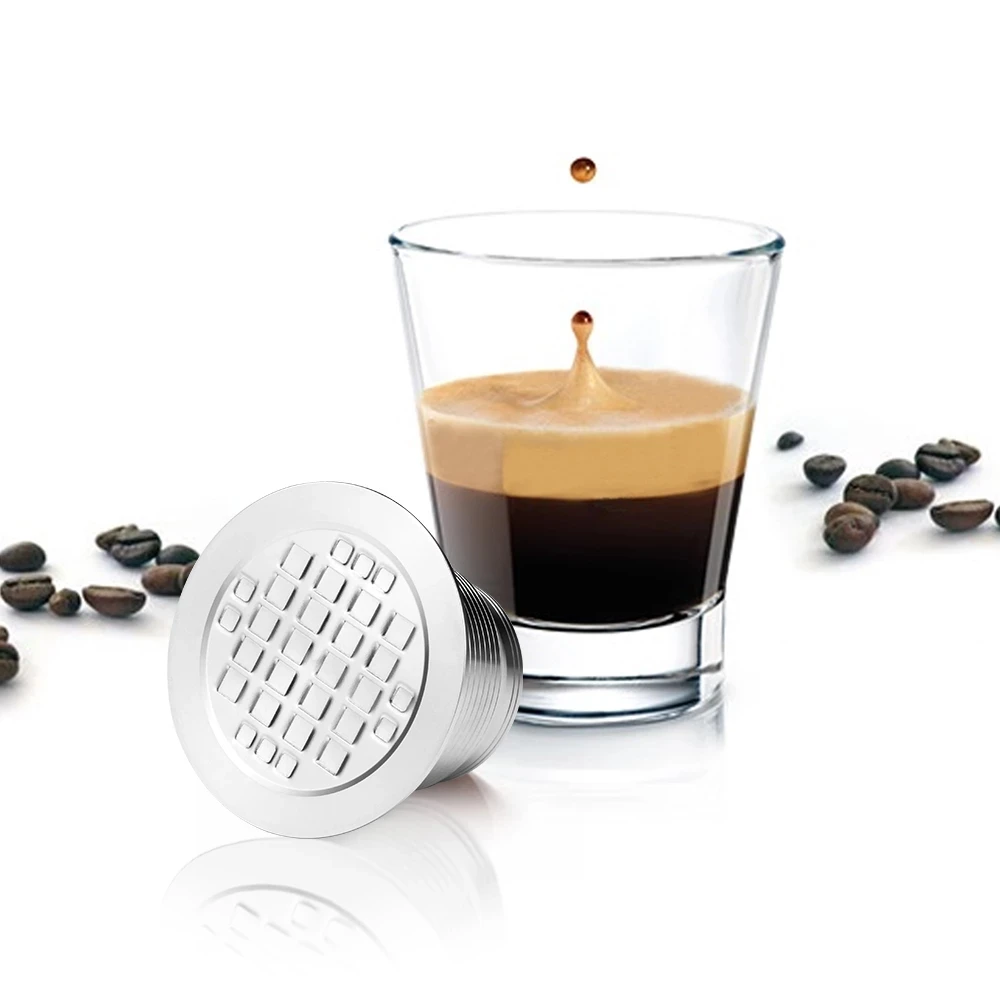 RECAFIMIL dosettes de café réutilisables pour Nespresso filtre à café rechargeable en acier inoxydable accessoires de café expresso