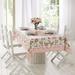 One Allium Way® Randwick Pink Rose Floral Tablecloth. Cotton Blend in Gray/Pink | 60 D in | Wayfair E3711E12043142528E0864A0AEA88C4C