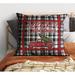 The Holiday Aisle® Divit Throw Square Indoor/Outdoor Pillow By B2U Eco-Fill/Polyester | 16 H x 16 W x 6 D in | Wayfair