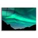 Latitude Run® Northern Lights in Winter Mountains by Epic Portfolio - Unframed Print Plastic/Acrylic | 12 H x 16 W x 0.13 D in | Wayfair