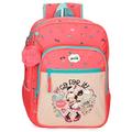 Disney Minnie Lovin Life Schulrucksack, Mehrfarbig, 30 x 38 x 12 cm Mikrofaser 13,68 l, bunt, Schulrucksack