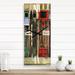 Designart 'Red Facade of Charming Shop In Paris II' French Country wall clock