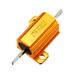 25W 800 Ohm Aluminium Housing Chassis Mount Wirewound Power Resistors Gold 1pcs - Gold Tone