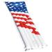Swimline 72" Inflatable American Flag Swimming Pool and Lake Float Raft | 90176 - 0.65