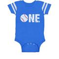 Tstars Boys Unisex 1st Birthday Gift Birthday Gift for 1 Year Old Baseball Birthday Gifts for Baby Boy Gift for One Year Old Birthday Party Infant Baby Shower B Day Baby Jersey Bodysuit