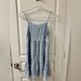 American Eagle Outfitters Dresses | American Eagle Embroidered Dress | Color: Blue/White | Size: S