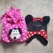 Disney Accessories | Minnie Mouse Backpack And Hat | Color: Pink/Red | Size: Osbb