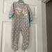 Disney Pajamas | Disney Baby Dumbo “Up In The Clouds” Fleece Sleeper | Color: Gray | Size: 12-18 Months