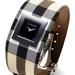 Burberry Accessories | Burberry Signature Collection Ladies Plaid Watch | Color: Black/Tan | Size: Os