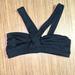 Lululemon Athletica Intimates & Sleepwear | Lululemon Asymmetrical Halter Neck Bralette | Color: Black | Size: 4