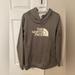 The North Face Tops | North Face Womens Hoodie | Color: Gray/White | Size: L
