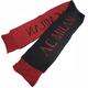 AC Milan Jacquard Schal No Gene, rot, XL