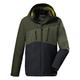 killtec Jungen Outdoorjacke/Funktionsjacke mit Kapuze KOW 204 BYS JCKT, dunkeloliv, 128, 38686-000