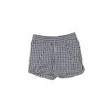 Lands' End Shorts: Blue Checkered/Gingham Bottoms - Kids Boy's Size 7