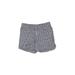 Lands' End Shorts: Blue Checkered/Gingham Bottoms - Kids Boy's Size 7