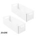 SR-HOME Plastic Desk Organizer Plastic in White | 5 H x 16 W x 6 D in | Wayfair SR-HOME7af776a