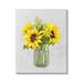 Stupell Industries Sunflower Blossoms Bouquet Blooming Country Petals - Painting on Canvas in Yellow | 30 H x 24 W x 1.5 D in | Wayfair