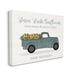 Stupell Industries Farm Fresh Sunflowers Rustic Pickup Truck Sign by Natalie Carpentieri - Graphic Art on Canvas in White | Wayfair ao-431_cn_36x48