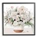 Stupell Industries Blooming Flower Arrangement Overflowing Bouquet Vase by Patricia Pinto - Floater Frame Painting on Canvas in White | Wayfair