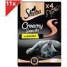 Sheba - Creamy Snacks 44 sticks au poulet friandise crémeuse pour chat 12g (11x4)